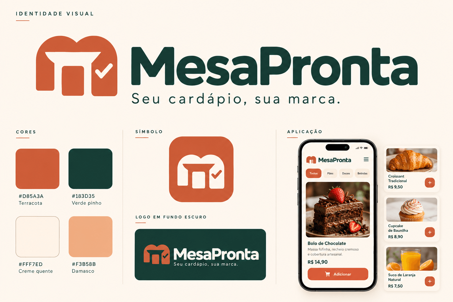 MesaPronta — Seu cardápio, sua marca.